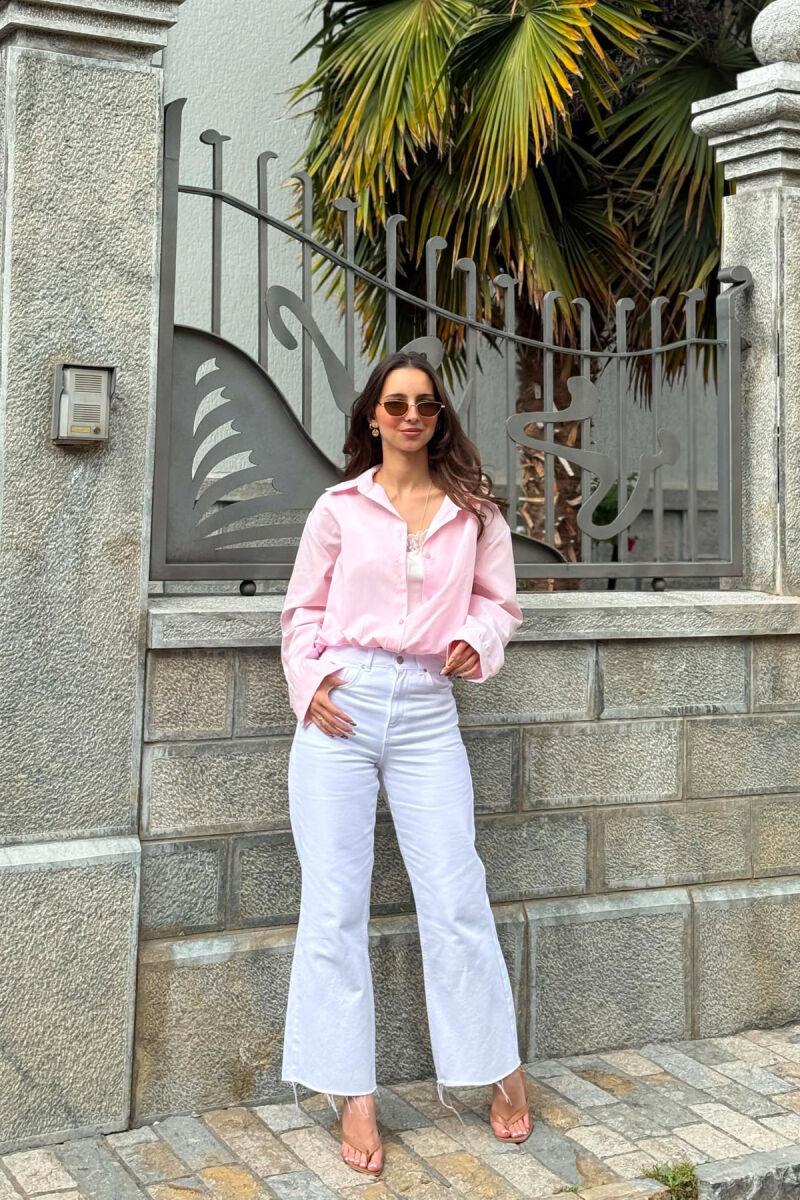 2 NË 1 KËMISHË+KANATIERE PËR FEMRA NË NGJYRËN BABY PINK - 6