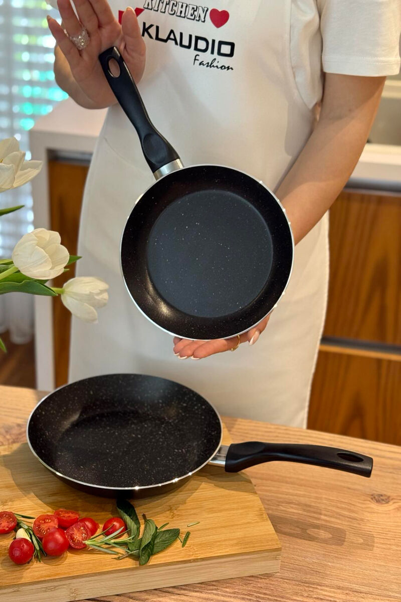 2 PIECES FRYING PAN SET 20-24 CM BLACK/ E ZEZE - 3