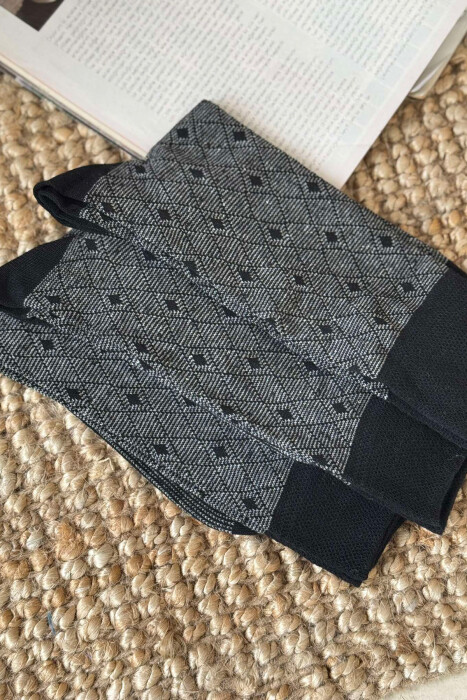 3 PAIR SIMPLE MEN SOCKS GREY/GRI - 2