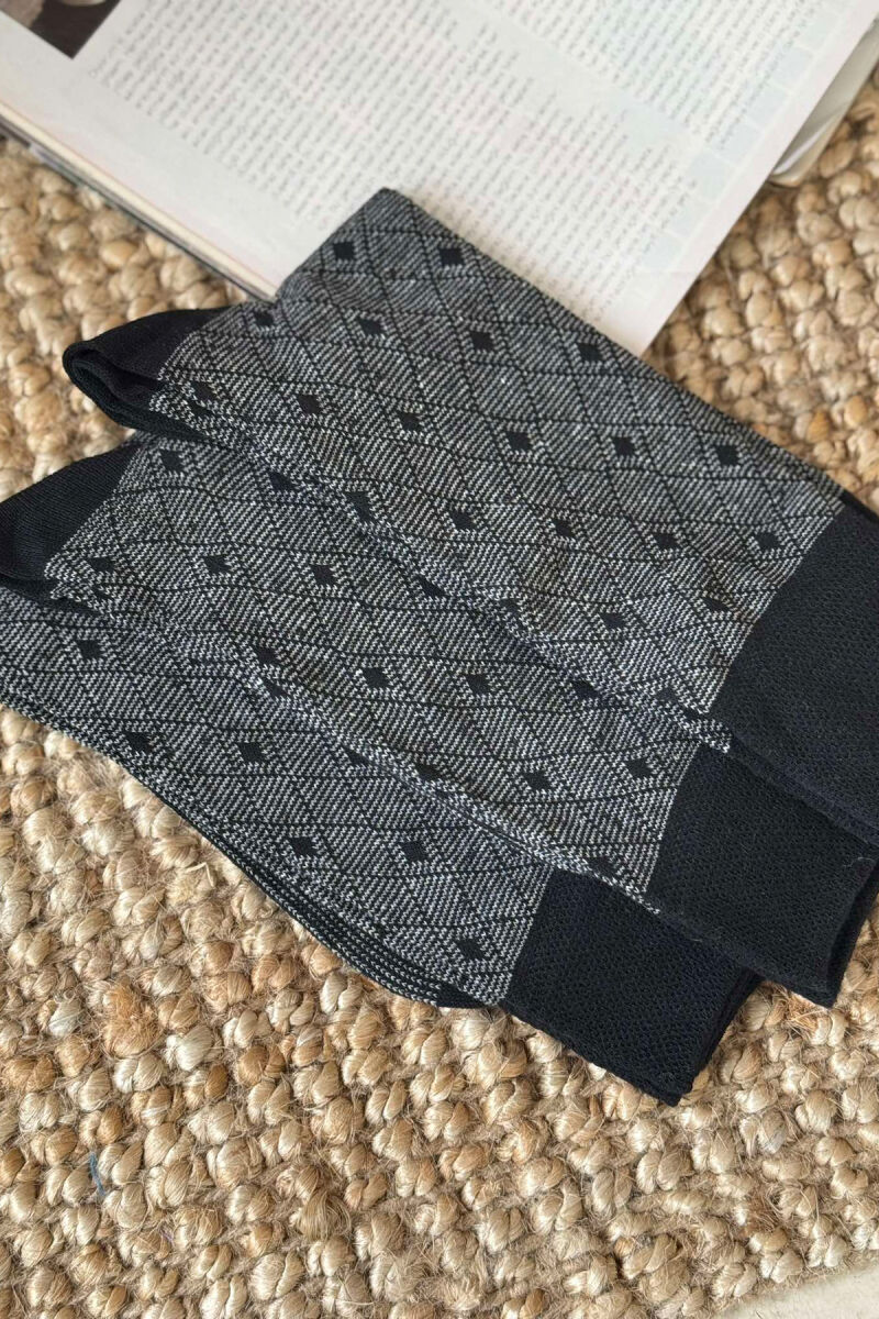 3 PAIR SIMPLE MEN SOCKS GREY/GRI - 2