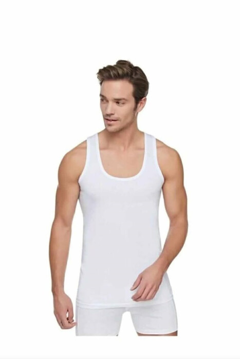 3 PIECES ONE COLOR MEN SINGET WHITE-E BARDHE - KLAUDIO FASHION