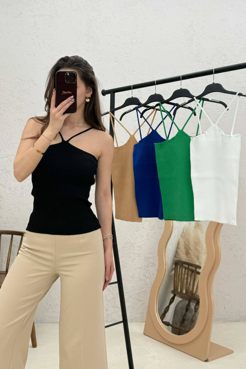 5 PIECES OF THIN STRAPS WOMEN TANK TOPS MULTIPLE/SHNGJ - 2