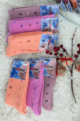 6 PAIR 3 DIFFERENT COLORS WOMAN CREW SOCKS MULTIPLE/SHNGJ 