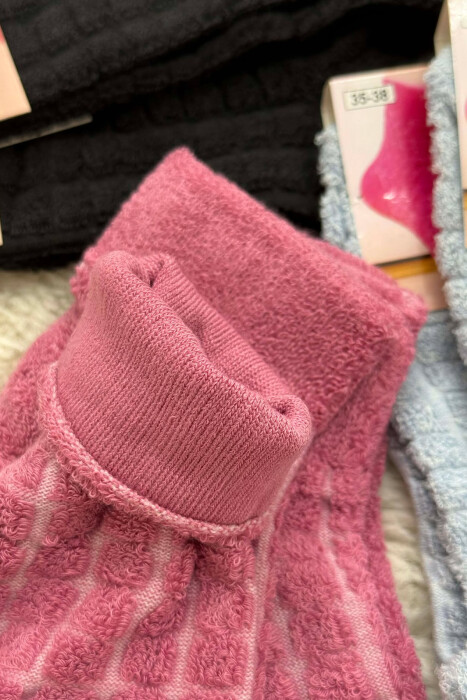 6 PAIR DIFFERENT COLORS WOMEN ANKLE SOCKS MULTIPLE/SHNGJ - 3