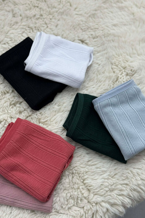 6 PAIR ONE COLOR WOMEN BRIEFS MULTIPLE/SHNGJ - 