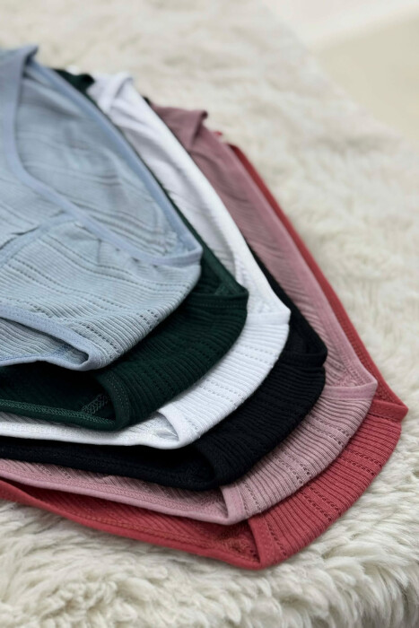 6 PAIR ONE COLOR WOMEN BRIEFS MULTIPLE/SHNGJ - 5