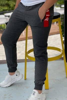 AIR COTTON ONE COLOR MEN SWEATPANTS DARK GREY/GEE 