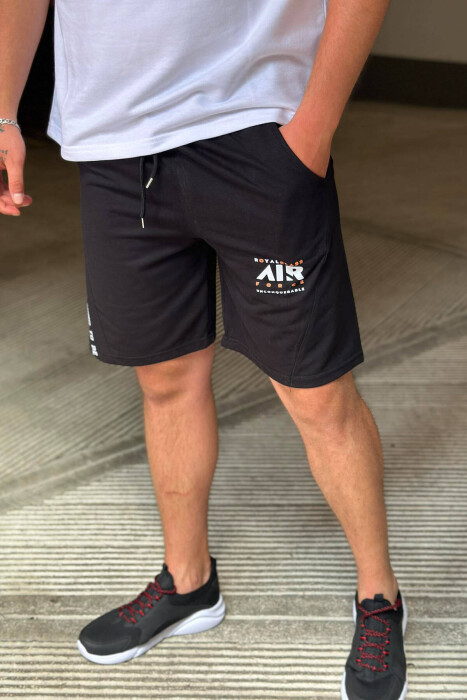 AIR FORCE MEN SHORTS BLACK/ E ZEZE 