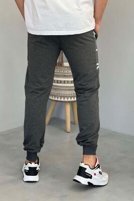 AIR WRITTING ONE COLOR MEN SWEATPANTS DARK GREY/GEE - 2