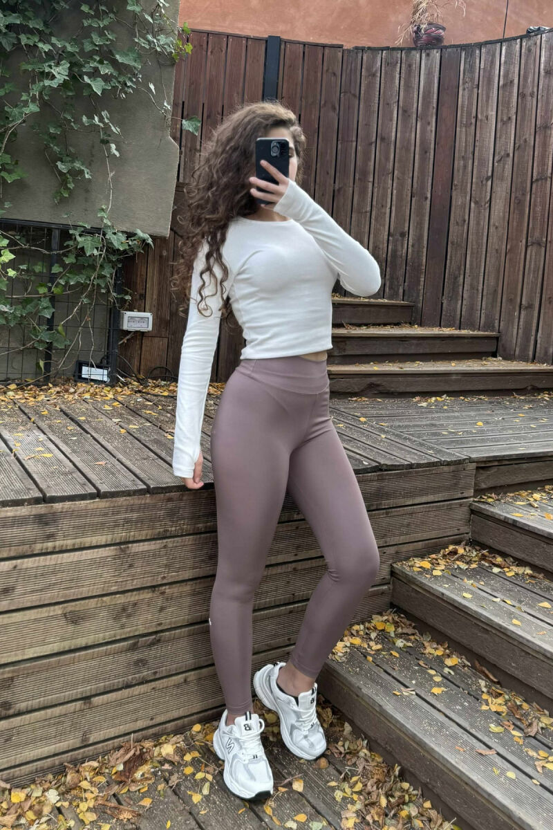 ALO SIMPLE WOMAN LEGGINGS VINEGAR/UTHULL - 6