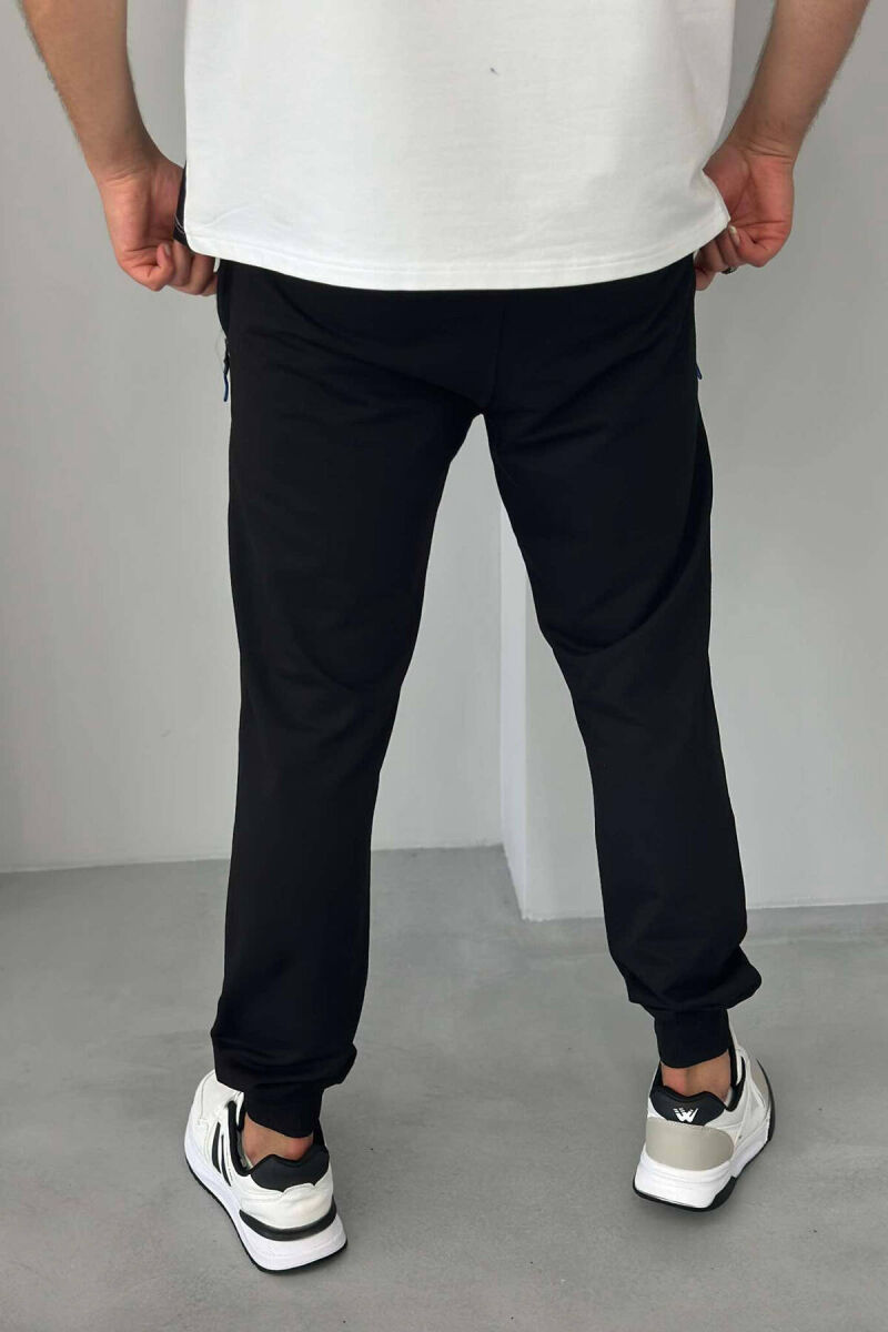 ATHLETIC MEN SWEATPANTS IN BLACK COLOR - 3