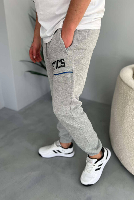 ATHLETICS FLUFFY MEN SWEATPANTS GREY/GRI - 2