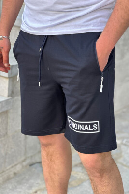 ATHLETICS MAN SHORTS DARK BLUE/BEE 