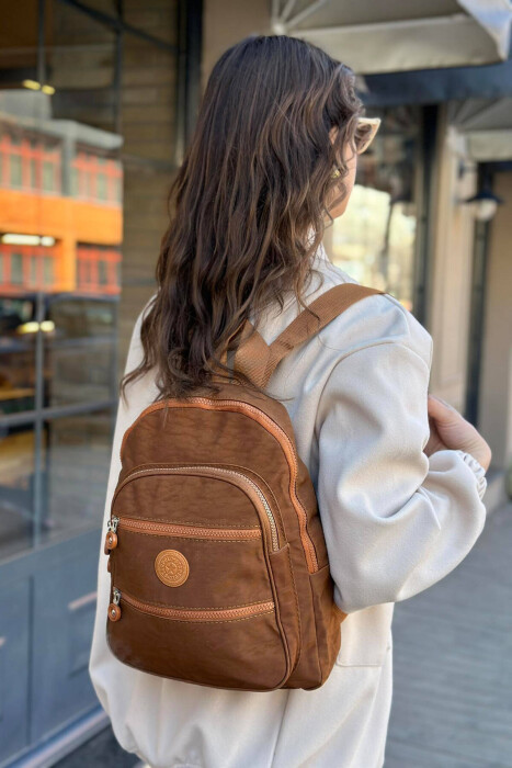 BACK BAG WOMAN BAGS BROWN/KAFE - 3