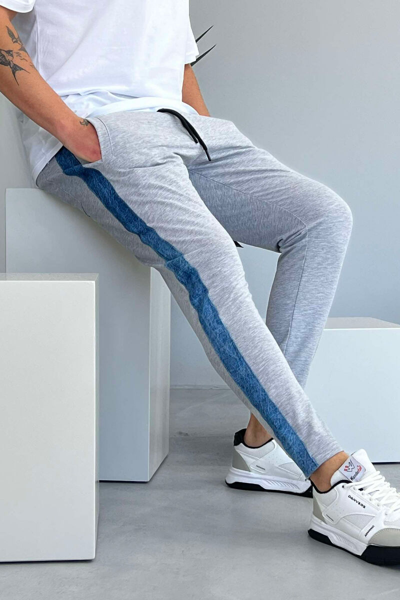 BACK JOKER IMAGE MEN SWEATPANTS GREY/GRI - 3