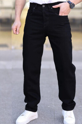 BAGGY MEN JEANS BLACK/ E ZEZE 