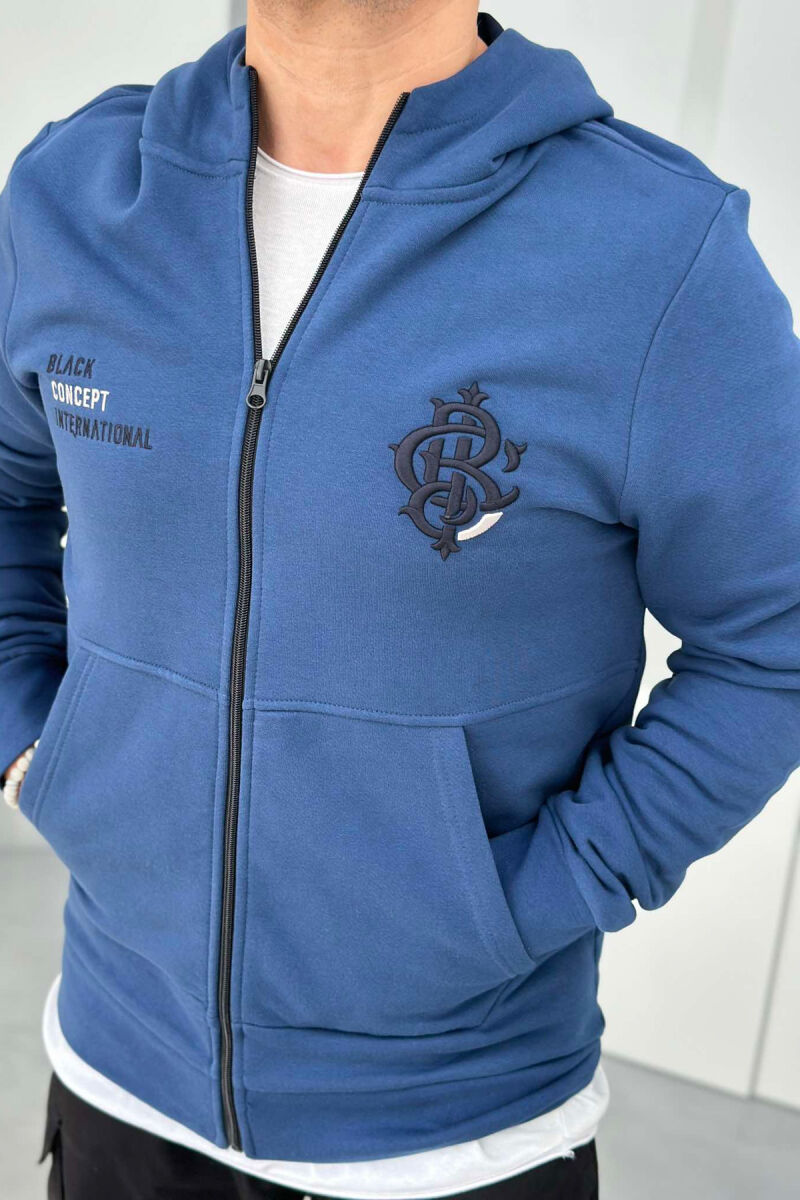 BCI LOGO COTTON MEN JACKET BLUE/BLU - 2