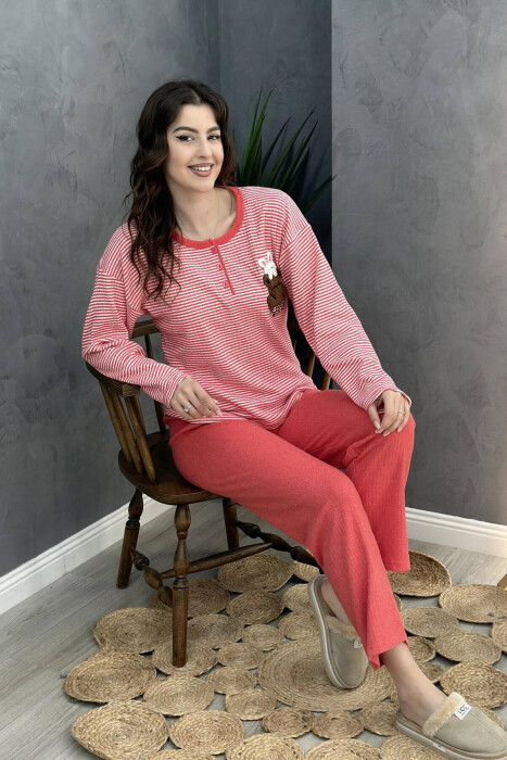 BE FRIENDS WOMAN PYJAMAS RED/E KUQE - 3