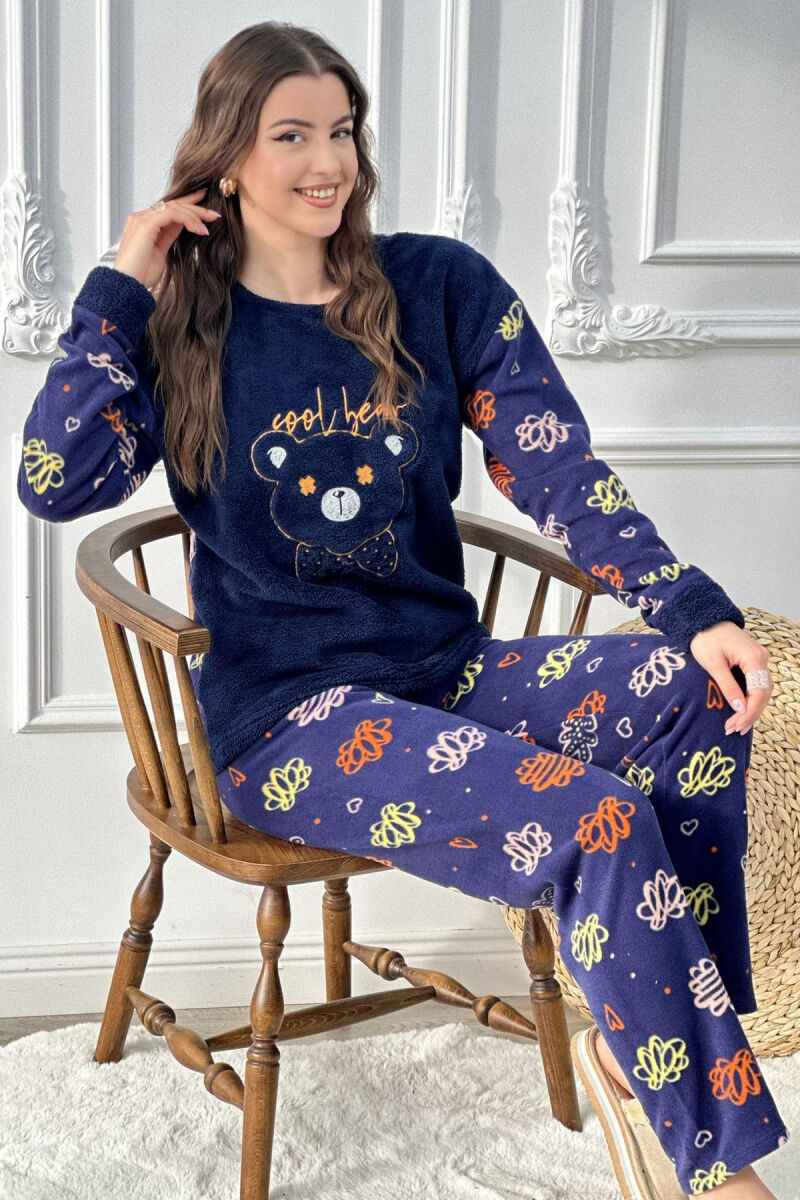 BEAR WOMEN PYJAMAS PURPLE/LEJLA - 3