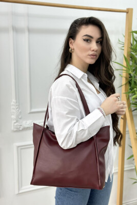 BIG ONE COLOR WOMAN BAG BURGUNDY/VISHNJE 