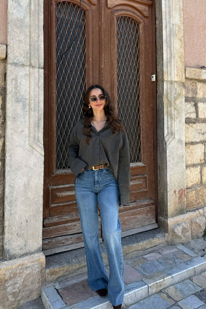 BLUZE ME VIJA DHE XHEP PER FEMRA NE NGJYRE JESHILE TE ERRET - 2