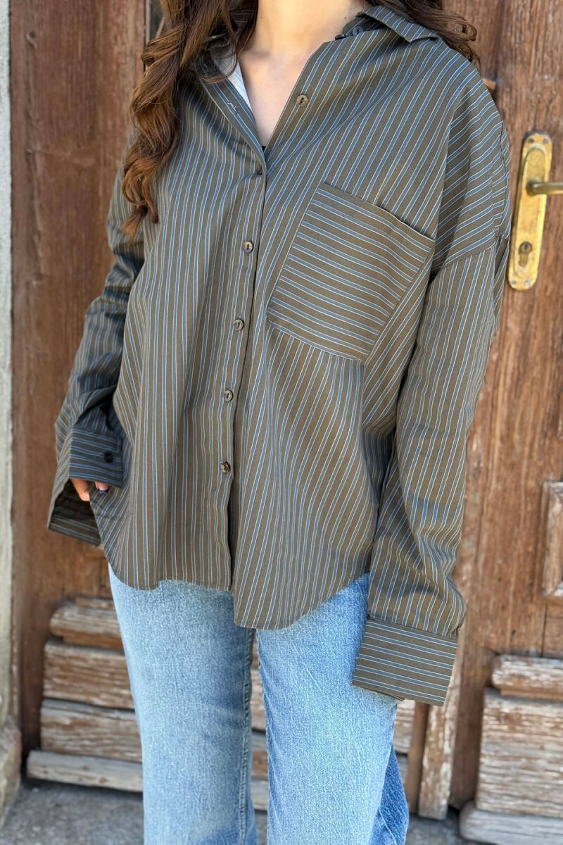 BLUZE ME VIJA DHE XHEP PER FEMRA NE NGJYRE JESHILE TE ERRET - 3