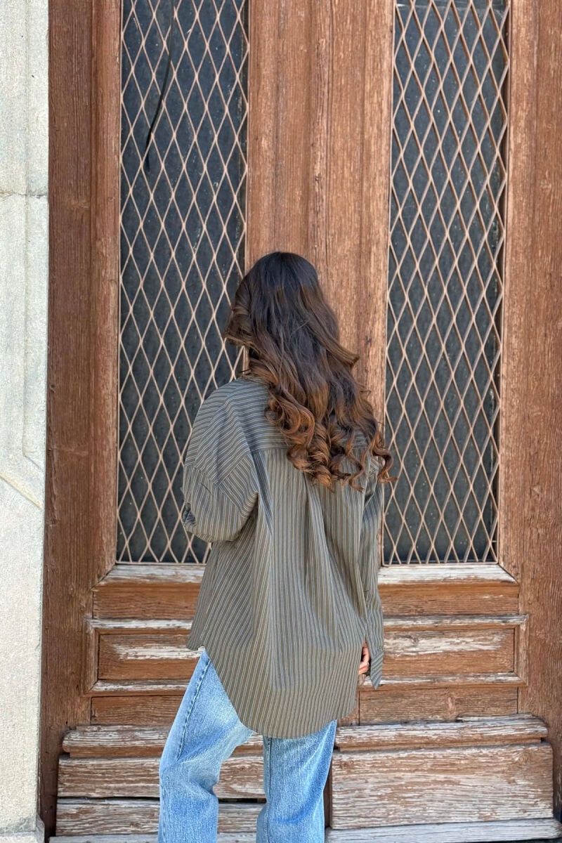 BLUZE ME VIJA DHE XHEP PER FEMRA NE NGJYRE JESHILE TE ERRET - 5