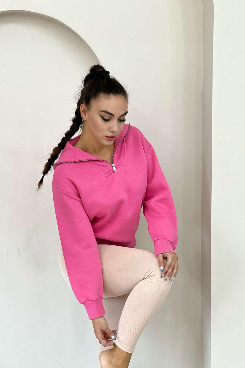 BLUZË ME ZINXHIR PËR FEMRA NË NGJYRË PINK - 4