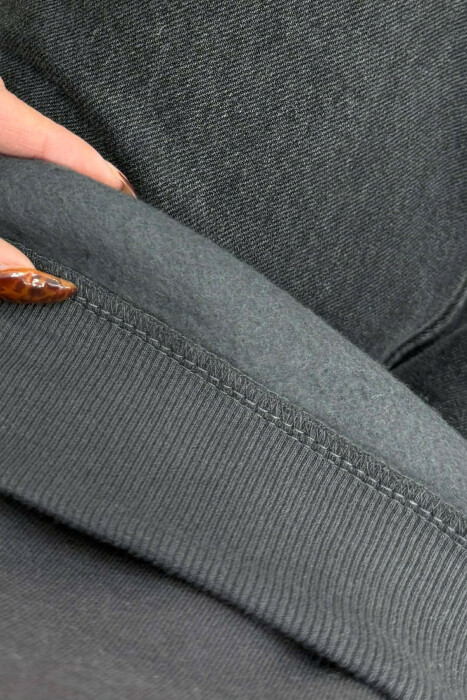 BLUZE NJE NGJYRESHE ME SHKRIM PARA NE NGJYRE GRI TE ERRET - 2