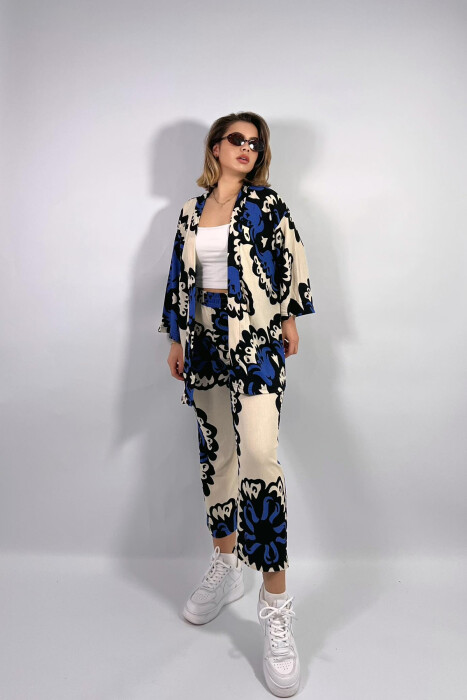 BOHO STYLE WOMEN SET BLUE/BLU - 6