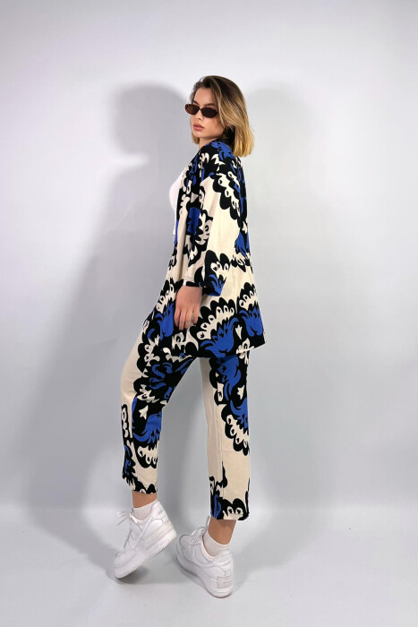BOHO STYLE WOMEN SET BLUE/BLU - 7