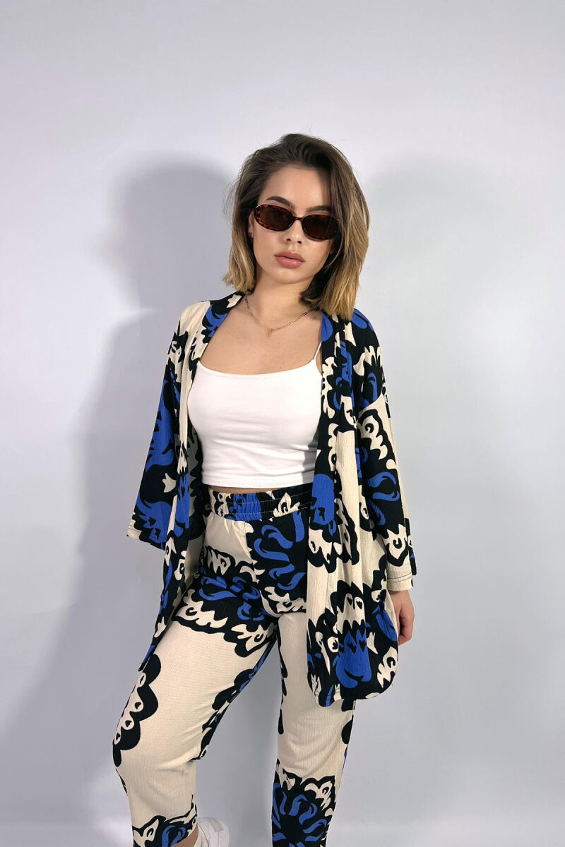 BOHO STYLE WOMEN SET BLUE/BLU - 8