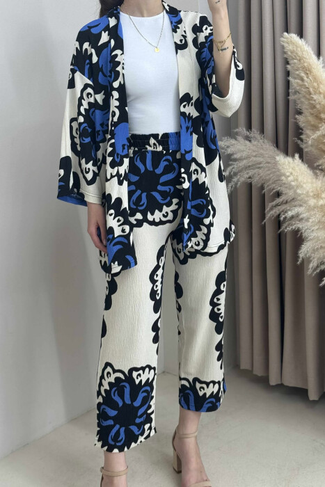 BOHO STYLE WOMEN SET BLUE/BLU - 2