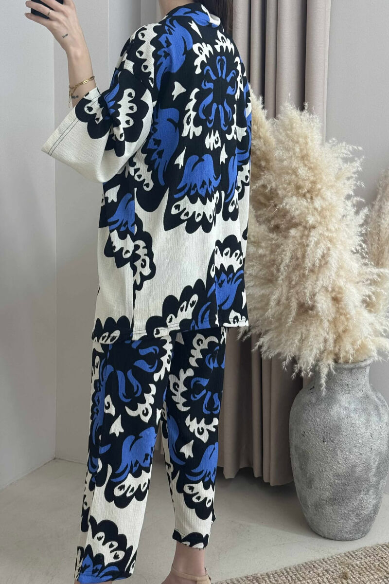 BOHO STYLE WOMEN SET BLUE/BLU - 3