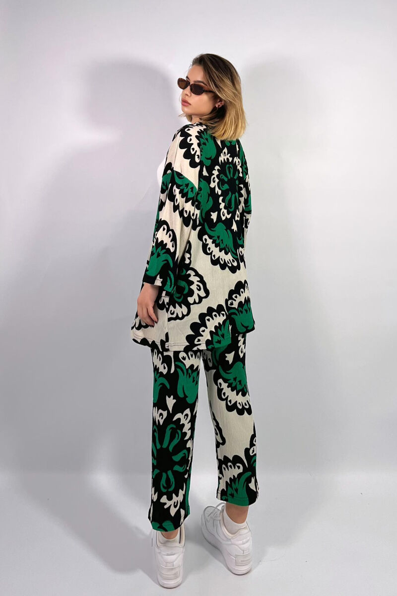 BOHO STYLE WOMEN SET GREEN/JESHILE - 8