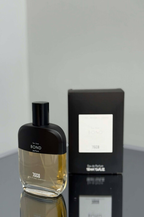BOND FOR HIM MEN PERFUME BLACK/ E ZEZE - KLAUDIO FASHION