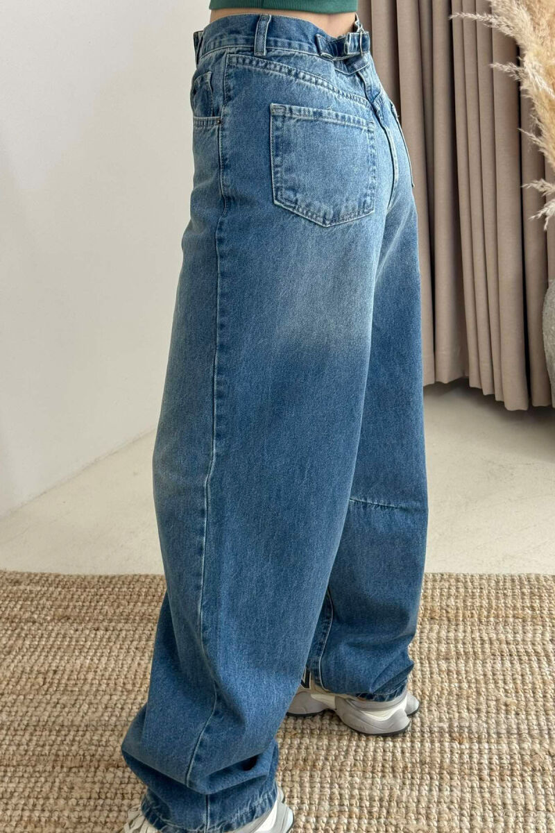 BOYFRIEND STYLE WOMAN JEANS BLUE/BLU - 4
