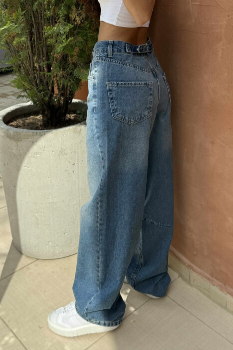 BOYFRIEND STYLE WOMAN JEANS LIGHTBLUE/BZ - 4