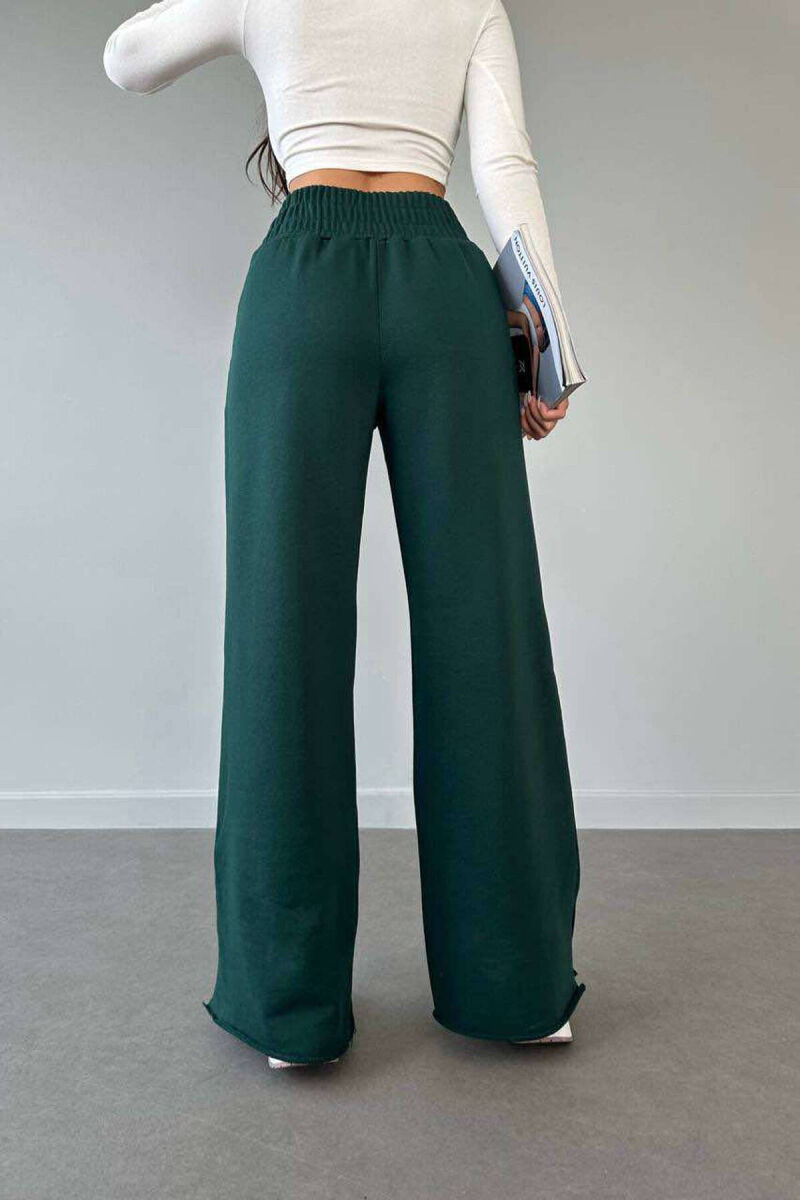 BUTTINS COTTON ON COLOR WOMAN SWEATPANTS GREEN/JESHILE - 6