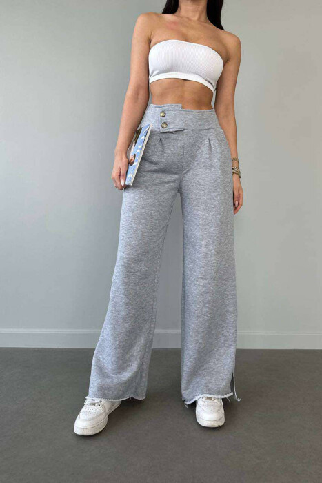 BUTTINS COTTON ON COLOR WOMAN SWEATPANTS GREY/GRI - 3