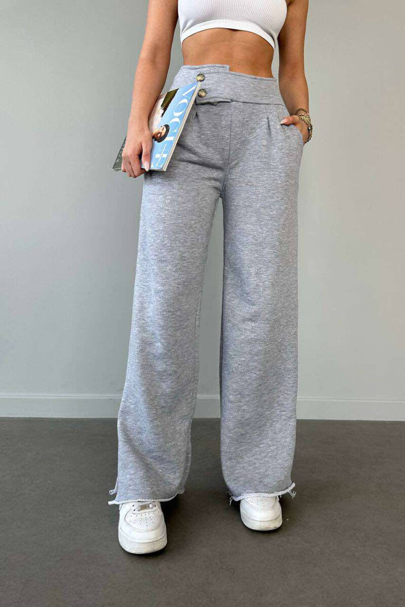 BUTTINS COTTON ON COLOR WOMAN SWEATPANTS GREY/GRI - 4