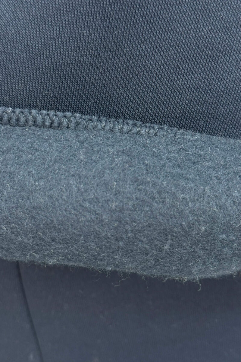 BUTTONED LA SWEATSHIRT+JOGGERS FLUFFY WOMEN SET WHITE-BLUE/BABL - 6