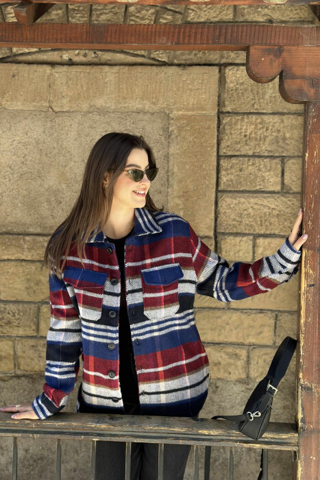 BUTTONED POCKETS DETAILS WOMEN JACKET MULTIPLE/SHNGJ - 6