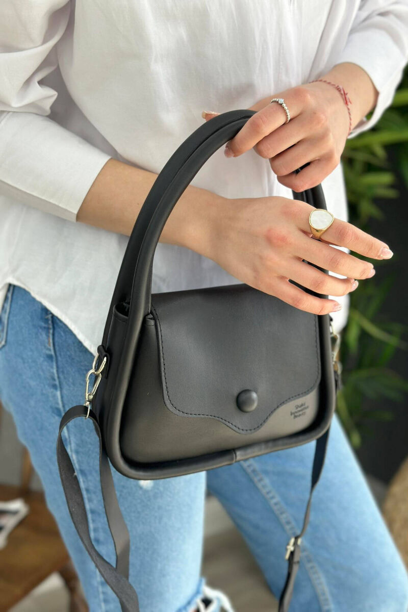 BUTTONS WOMAN BAG BLACK/ E ZEZE - 1