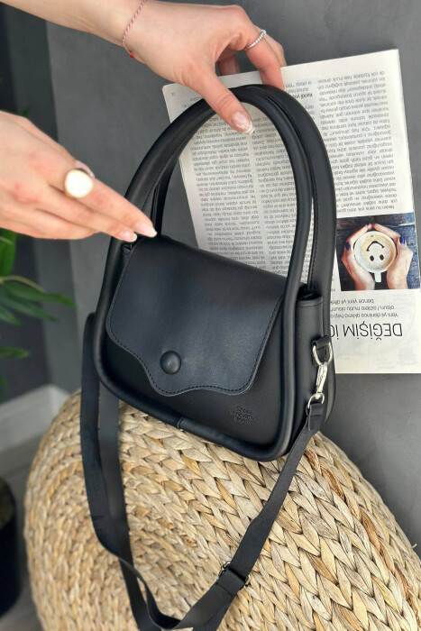 BUTTONS WOMAN BAG BLACK/ E ZEZE - 2