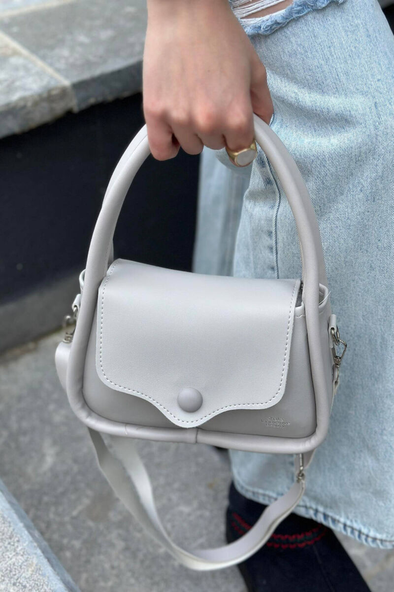 BUTTONS WOMAN BAG GREY/GRI - 1