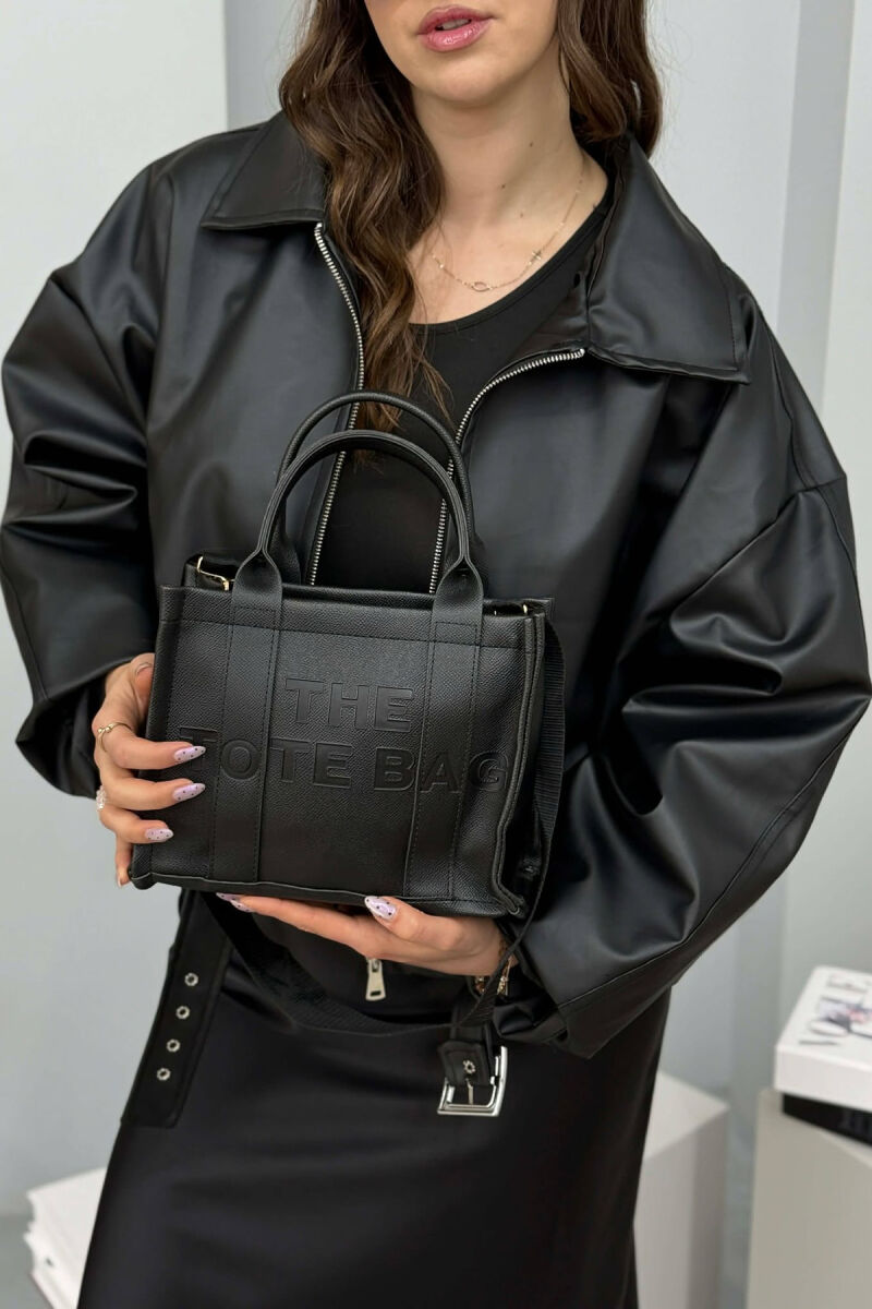 ÇANTE E THJESHTE LEKURE ME SHKRIME PER FEMRA NE NGJYRE TE ZEZE - 1