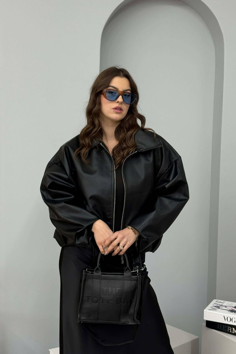 ÇANTE E THJESHTE LEKURE ME SHKRIME PER FEMRA NE NGJYRE TE ZEZE - 4