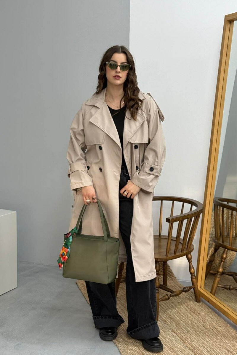 ÇANTE E THJESHTE NJE NGJYRESHE ME DETAJIN E SHALLIT PER FEMRA NE NGJYRE JESHILE - 5