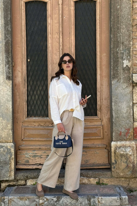 CANTE E VOGEL ME SHKRIM PARA PER FEMRA NE NGJYRE BLU - 2